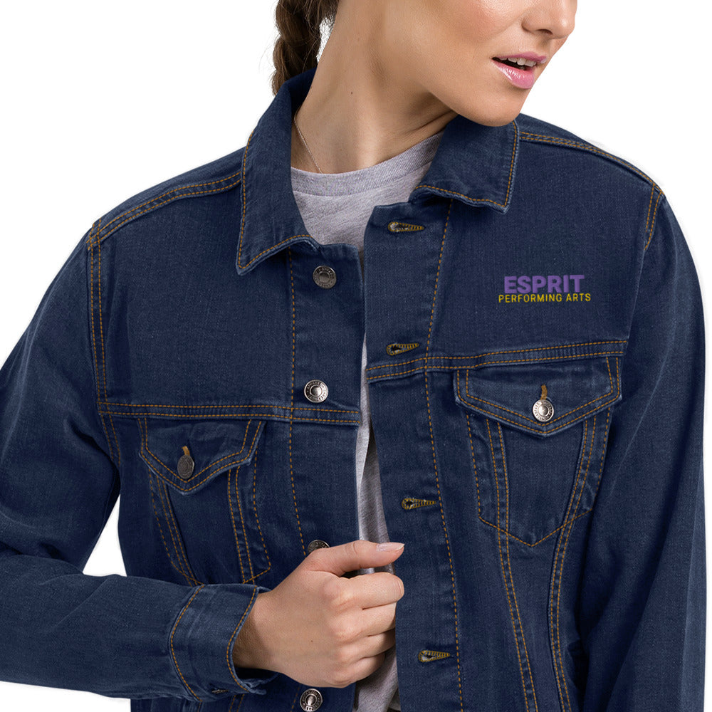 Esprit Performing Arts - Unisex Denim Jacket - Embroidered Logo